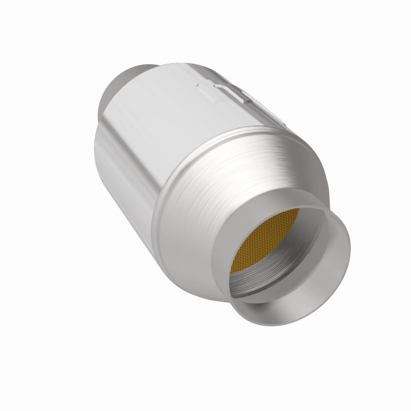 MagnaFlow Premium High Flow Metallic Converter 4in OD - 2.5in In / 2.5in Out