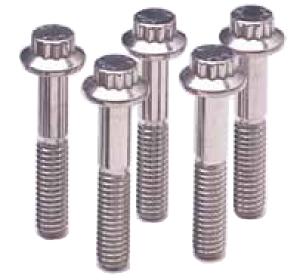 ARP 1/4-28 x 3.000 12pt black oxide bolts
