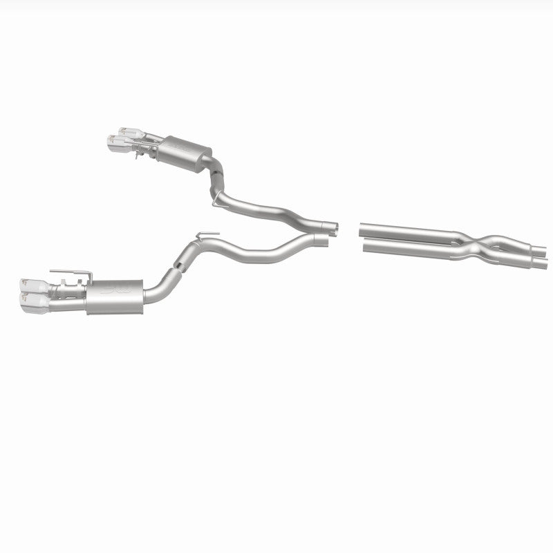 MagnaFlow SYS Cat-Back 2018 Ford Mustang GT 5.0L Competition Dual Exit Polished 4in Tips