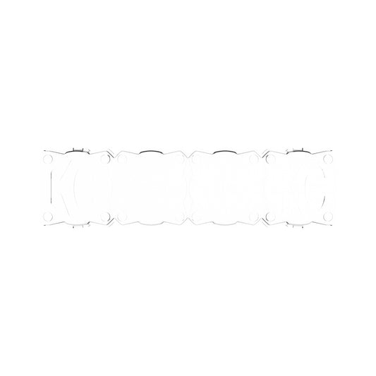 KC HiLiTES FLEX ERA LED Light Bar 10in. Light Shield - Clear (SHIELD ONLY)