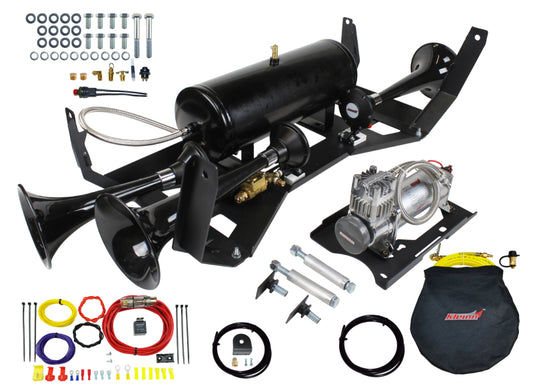 Kleinn 07-13 Chevrolet Silverado/ Sierra Onboard Air System w/ Model 230 Horns