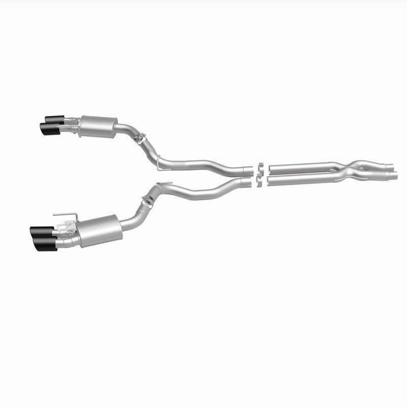 MagnaFlow Cat-Back 2016 Ford Mustang Shelby GT350/GT350R 5.2L V8 Carbon Fiber Tips