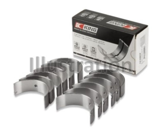 King Engine Bearings Ford V6 2.8L 177Ci/4.0L 245Cl .002in OSOD (CR 642SI .002 OSOD) Rod Bearing