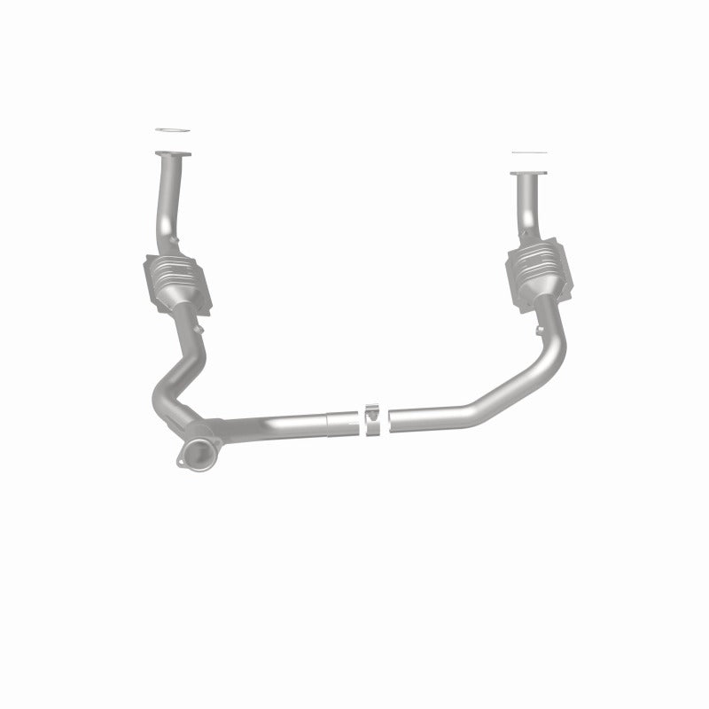 MagnaFlow DF Cat. Conv 95-99 Range Rover 4.0/4.6L GEMS Y-Pipe Assembly *NOT FOR SALE IN CALIFORNIA*