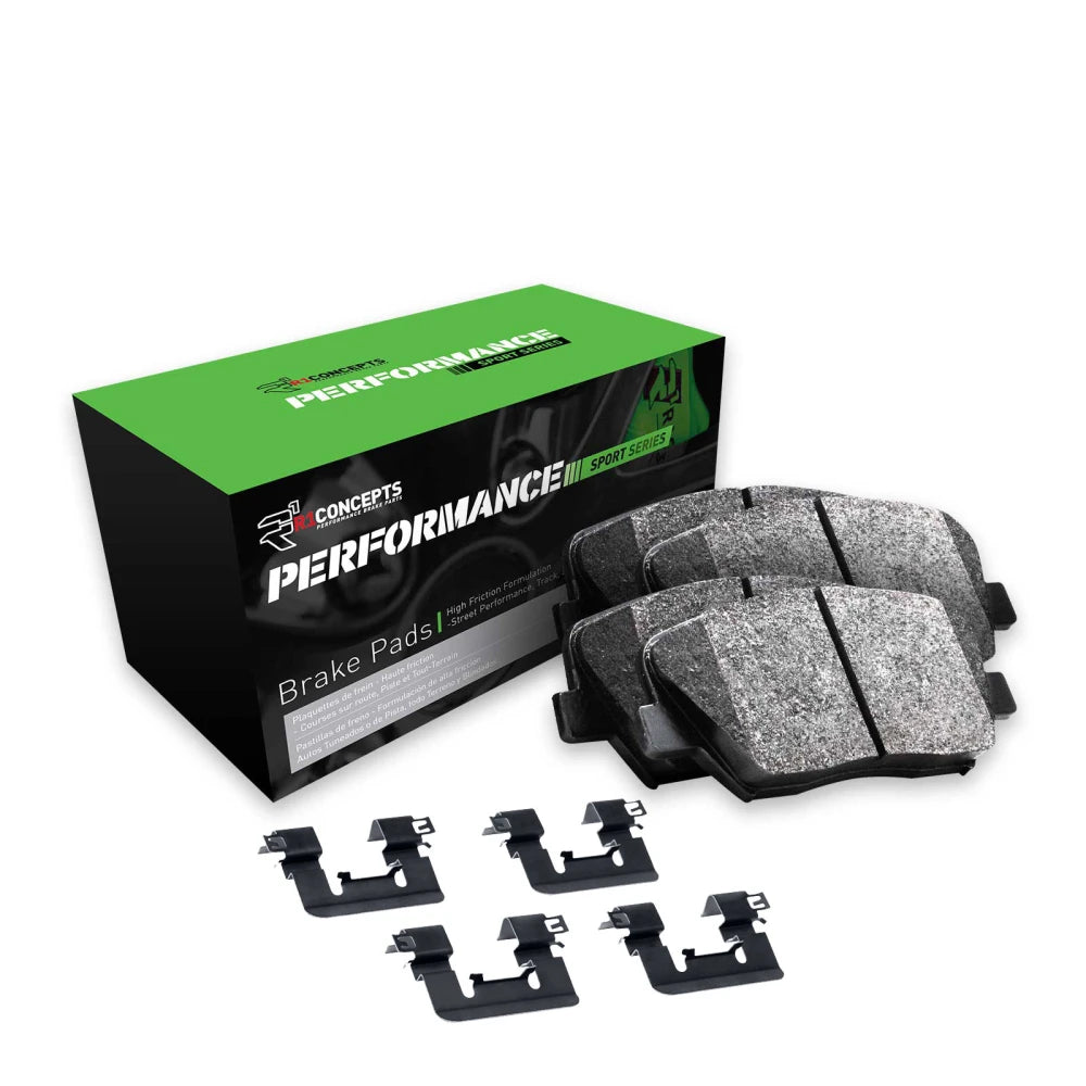 R1 91-99 Mercedes-Benz S350 Front Performance Sport Brake Pads & Hardware Kit