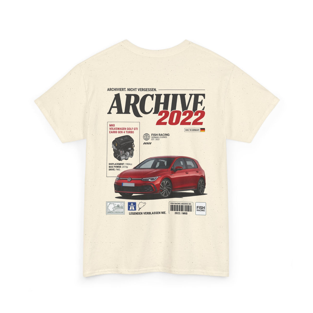 2022-2024 Volkswagen GTI (Mk8) Archive Tee