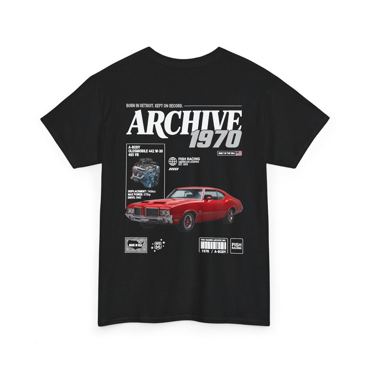 1970 Oldsmobile 442 W-30 Archive Tee