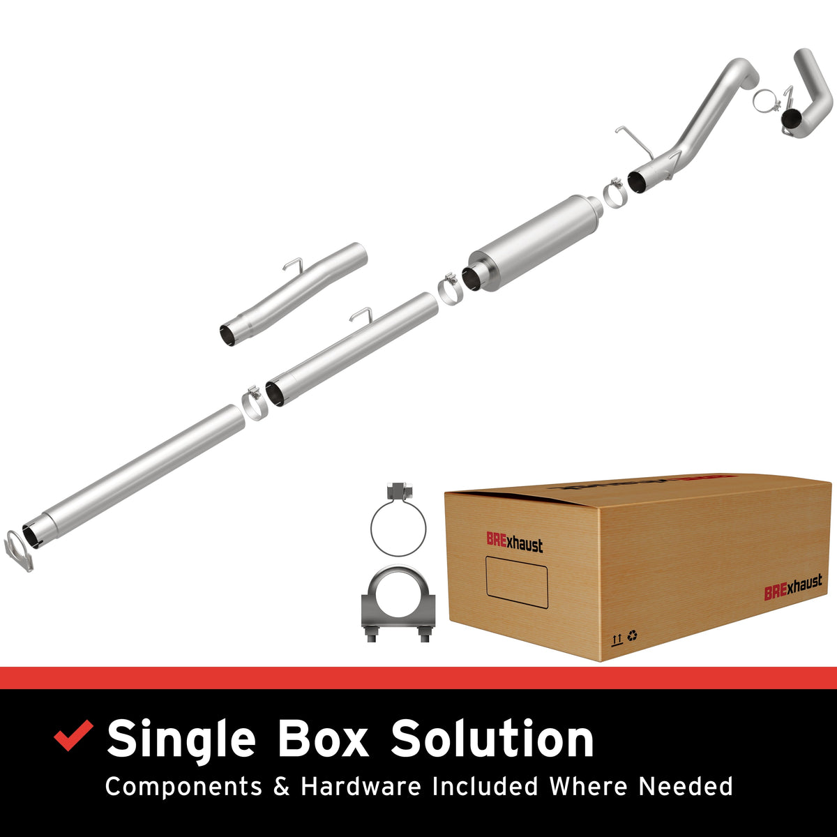 BRExhaust 03-07 Dodge Ram 2500 / 3500 5.9L Cummins Diesel Exhaust System