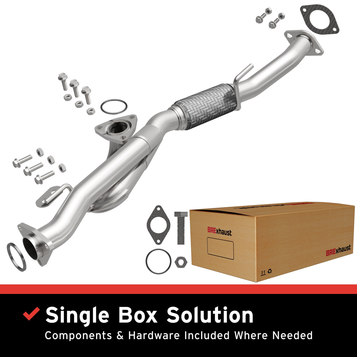 BRExhaust 95-04 Nissan I30/I35/Maxima 3.0L/3.5L Front Pipe Kit