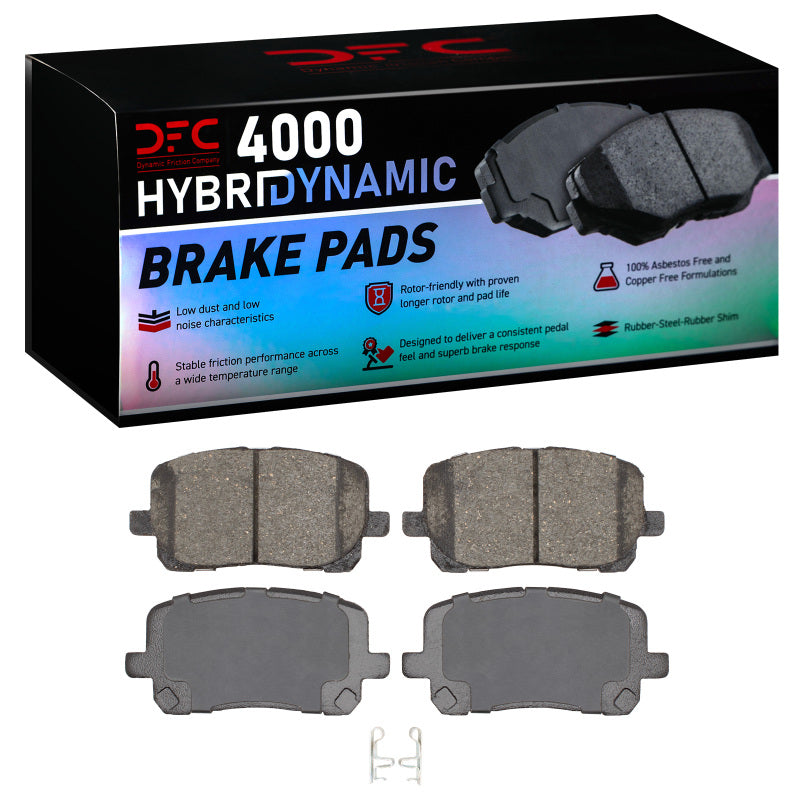 DFC 03-08 Toyota Matrix Front 4000 Hybridynamic Brake Pads