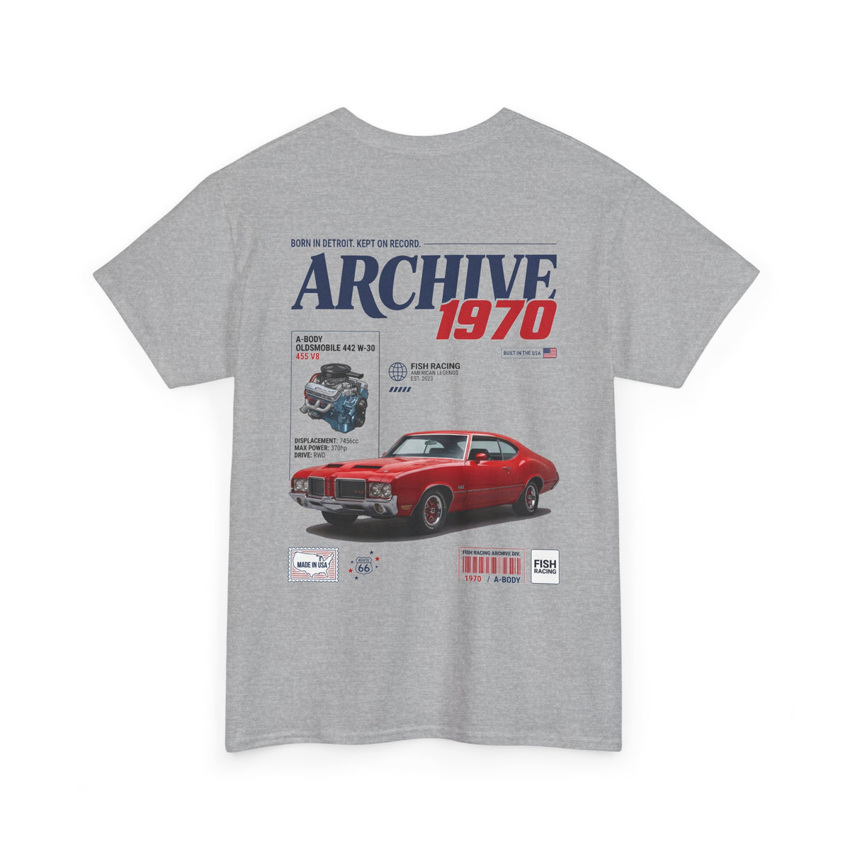 1970 Oldsmobile 442 W-30 Archive Tee