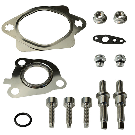 Industrial Injection 11-16 Ford F-150 3.5L EcoBoost Single Turbo Install Kit - Left Side