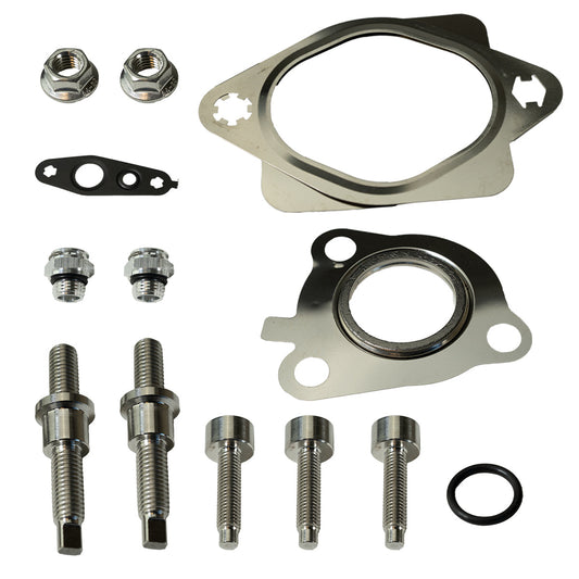 Industrial Injection 11-16 Ford F-150 3.5L EcoBoost Single Turbo Install Kit - Right Side