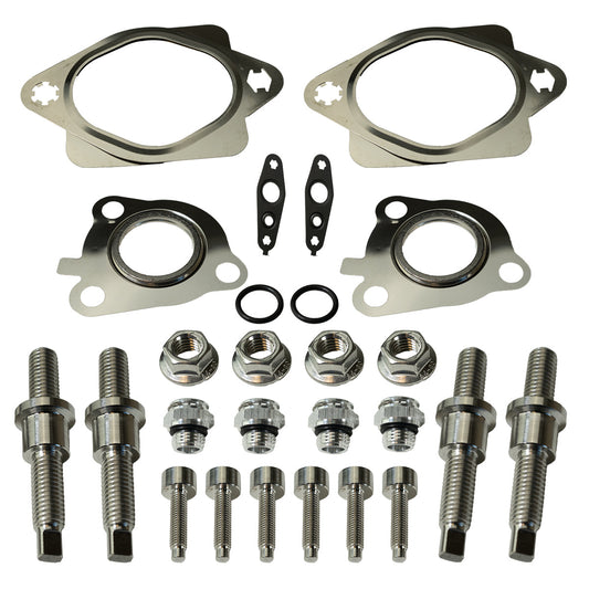 Industrial Injection 11-16 Ford F-150 3.5L EcoBoost Twin Turbo Install Kit - Left & Right Sides