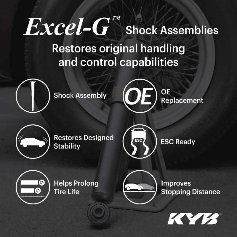 KYB 10-16 Buick LaCrosse / 11-17 Buick Regal / 14-20 Chevrolet Impala Shock Assembly - Rear Left