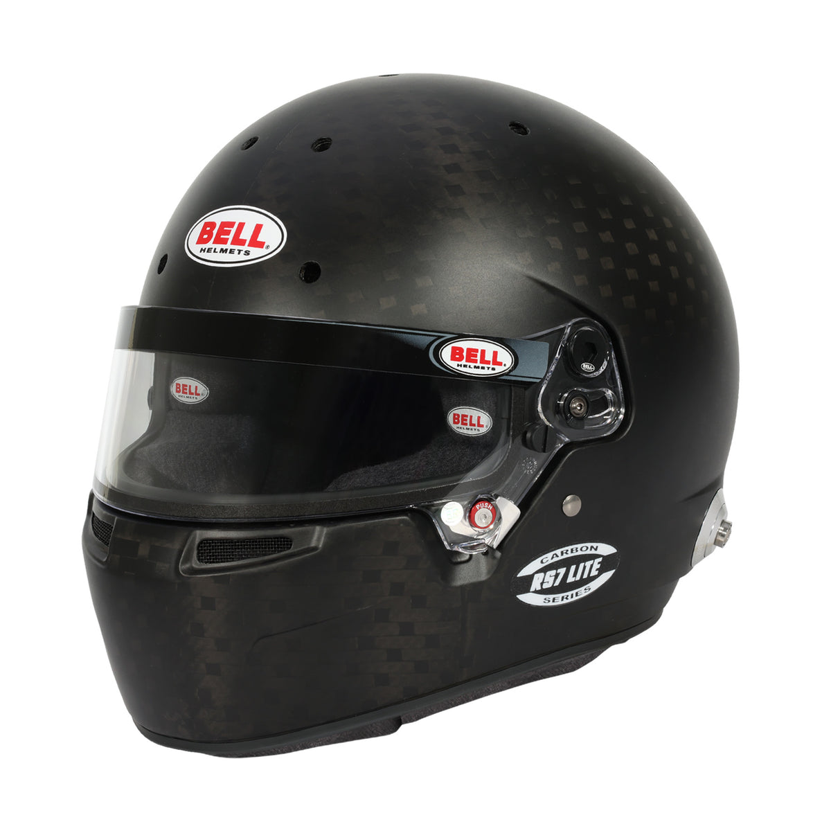 Bell Helmet Rs7 Carbon Lite (Hans) 61+(7 5/8 +) Fia8859-2024/Sa2025