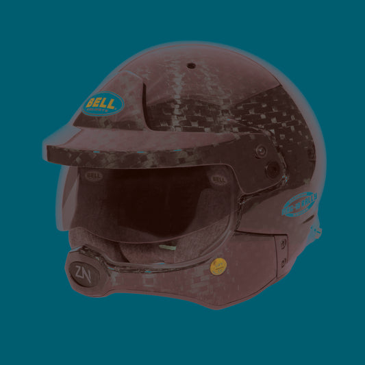 Bell Helmet Mag-10 Rally Carbon (Hans) 54(6 3/4) Fia8859-2024/Sa2025