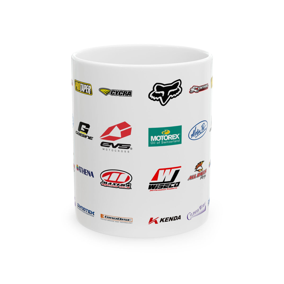 Fish Racing Motocross Brands Ceramic Mug