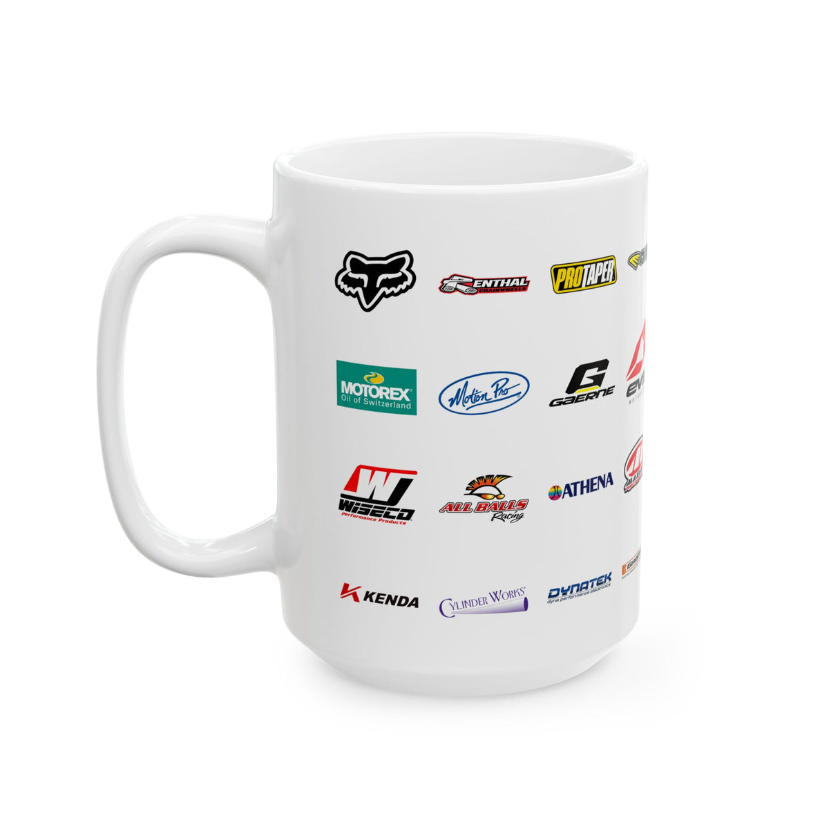 Fish Racing Motocross Brands Ceramic Mug