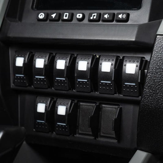sPOD 2022+ Polaris RZR Pro R BantamX Switch Panel Kit - Amber