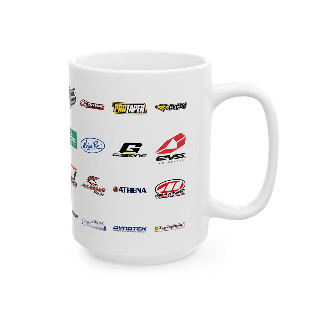 Fish Racing Motocross Brands Ceramic Mug