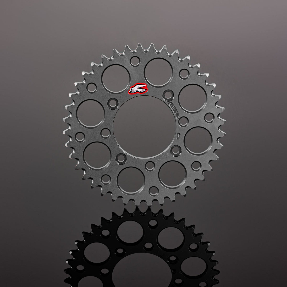 Renthal 20-24 Vertigo/ 14-23 Beta Rear Grooved Sprocket - Titanium 520-42P Teeth