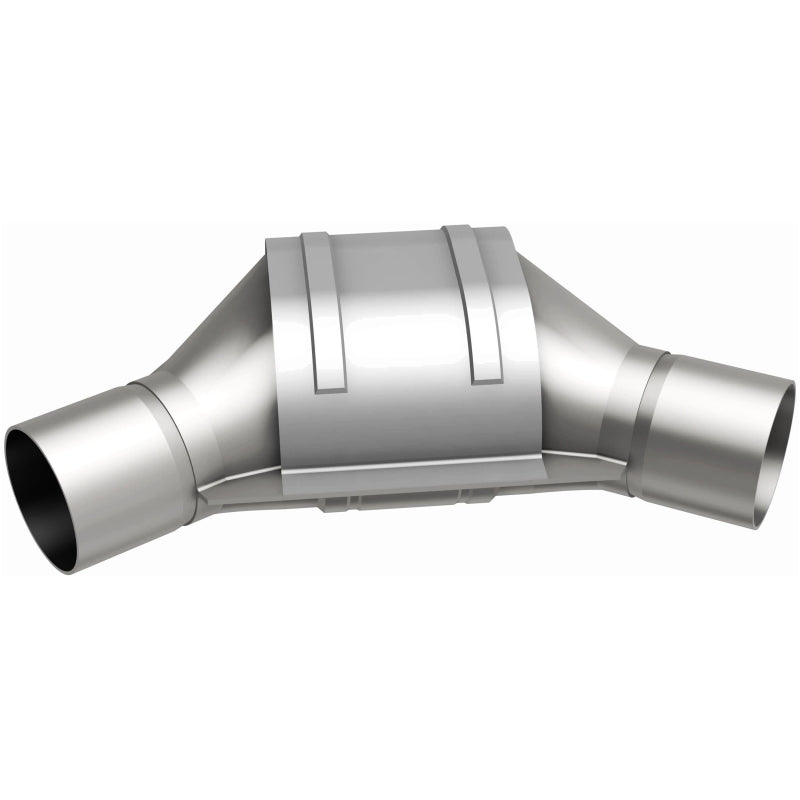 MagnaFlow Universal Catalytic Converter 2.00inch Angled Inlet/Outlet