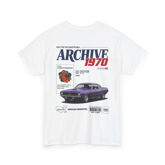 1970-1971 Plymouth Barracuda Archive Tee