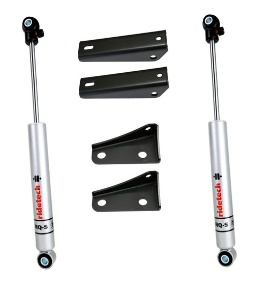 Ridtech 63-72 Chevy C10 w/ 4in Drop RQ-S Shock Kit - Rear