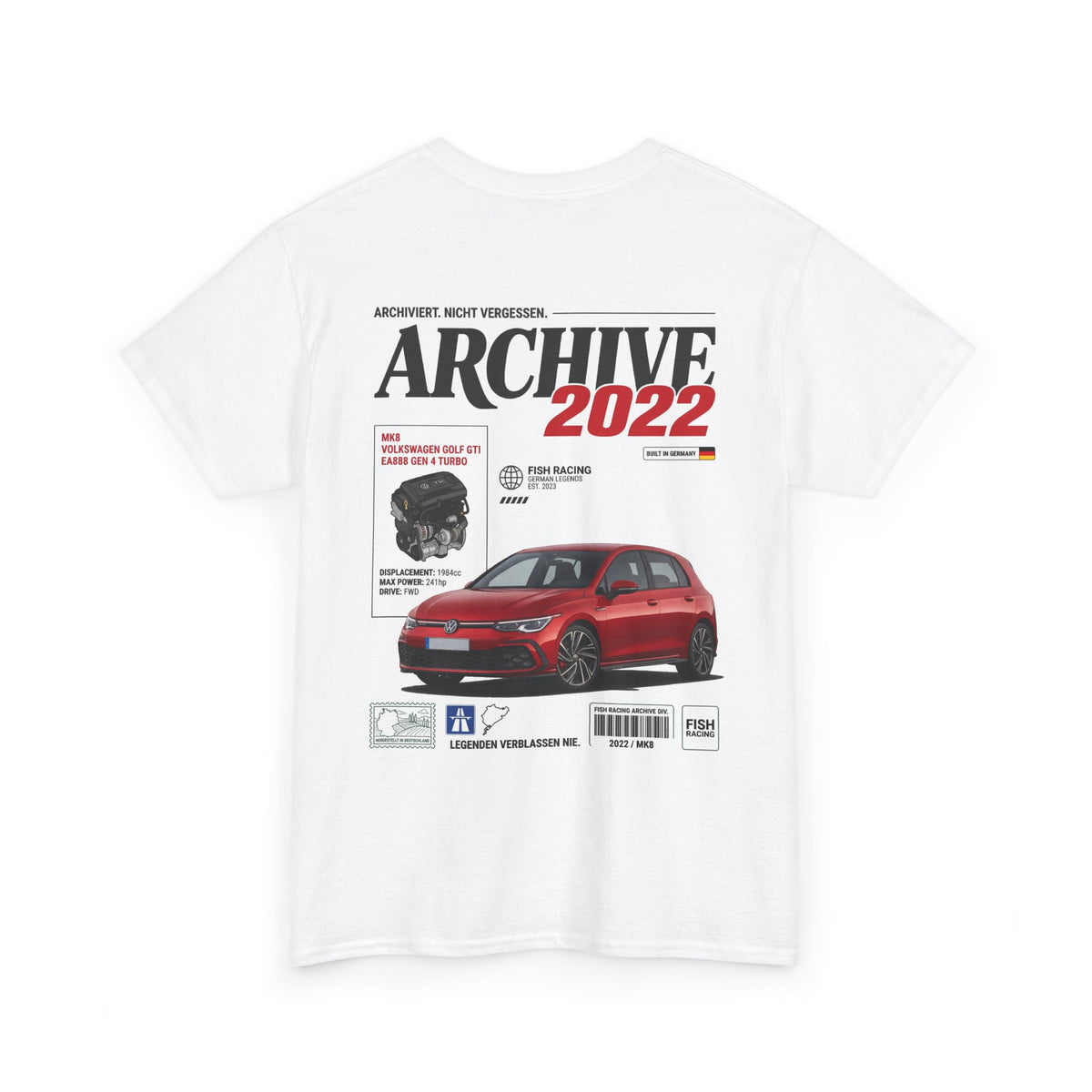 2022-2024 Volkswagen GTI (Mk8) Archive Tee