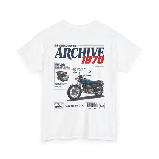 1970-1973 Kawasaki Mach III H1 500 Archive Tee