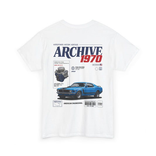 1969-1970 Ford Mustang Boss 302 Archive Tee