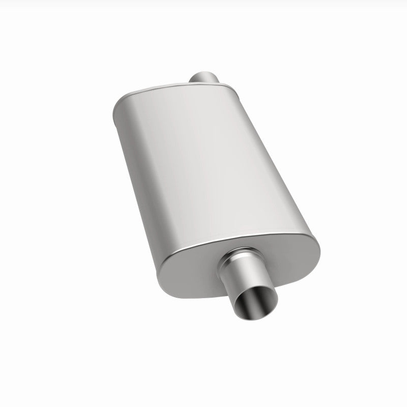 MagnaFlow Muffler Trb SS 4X9 18 2.5/2.5