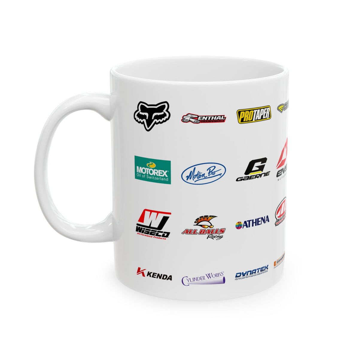Fish Racing Motocross Brands Ceramic Mug