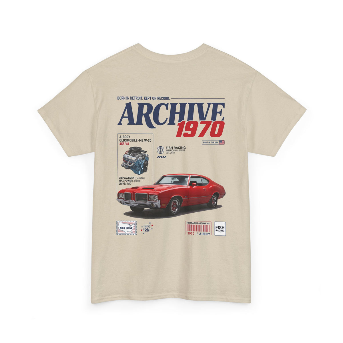 1970 Oldsmobile 442 W-30 Archive Tee