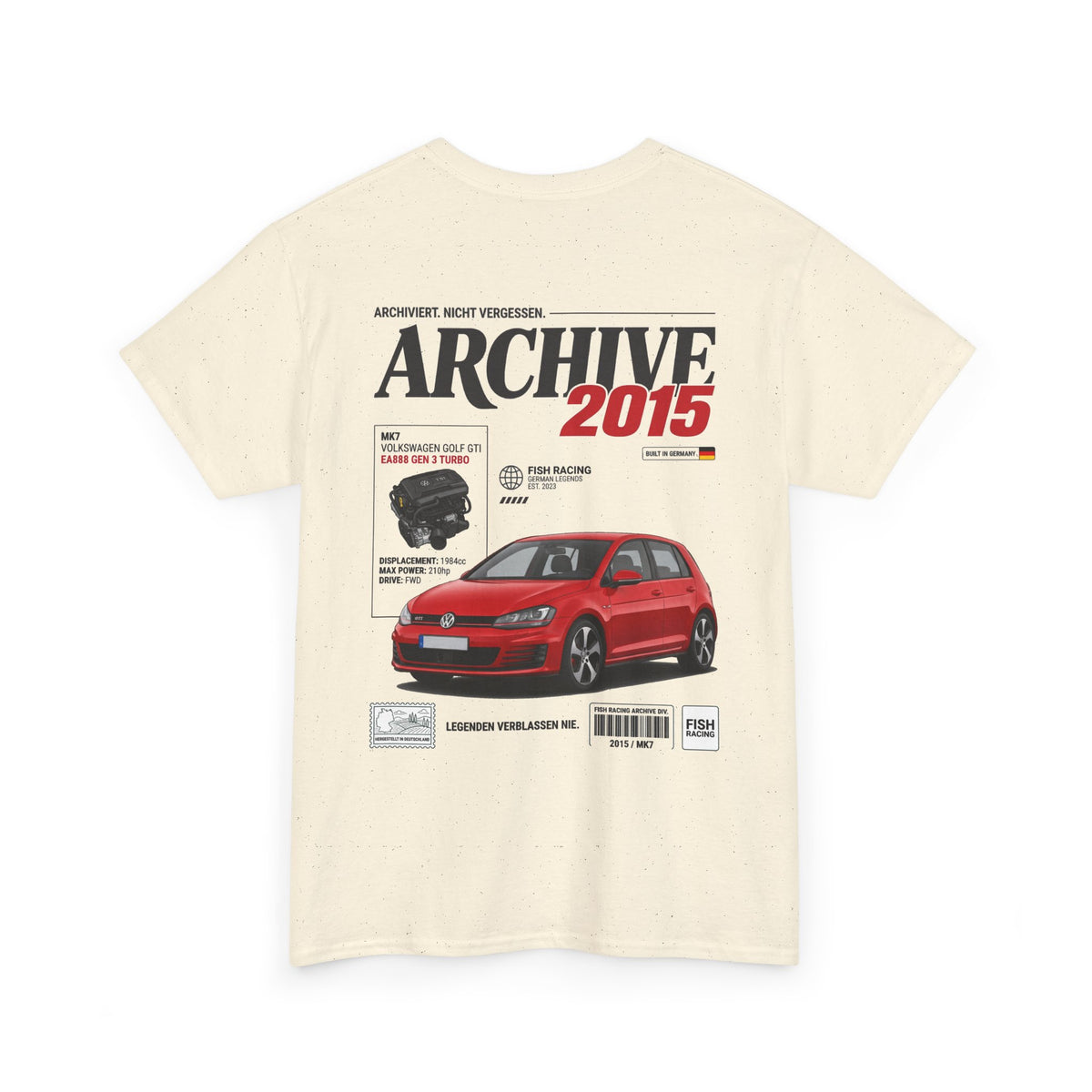 2015-2021 Volkswagen GTI (Mk7) Archive Tee