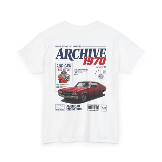 1970-1972 Chevrolet Chevelle SS 454 Archive Tee