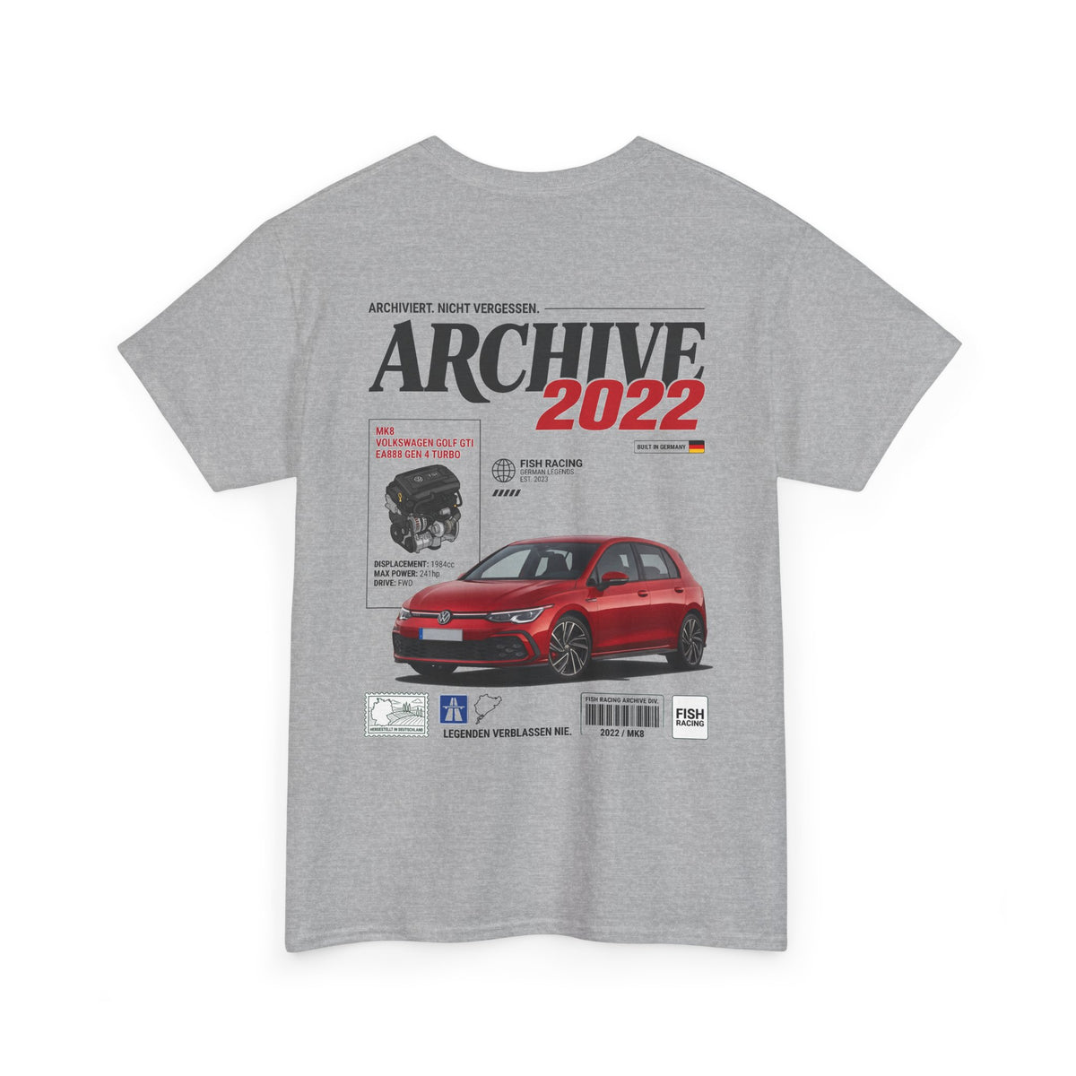 2022-2024 Volkswagen GTI (Mk8) Archive Tee