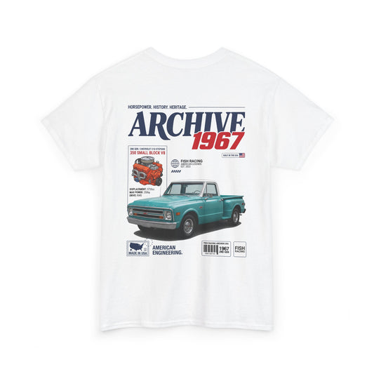 1967-1972 Chevrolet C10 Stepside Archive Tee