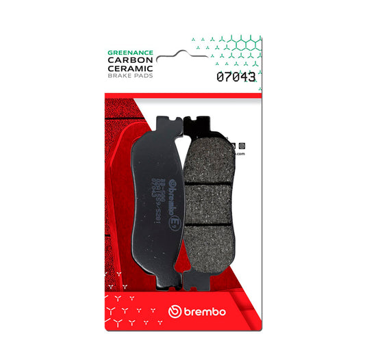 Brembo Mbk Skyliner/Yamaha X-City/Yamaha X-Max/Yamaha Yp Carbon Ceramic Brake Pad - Rear