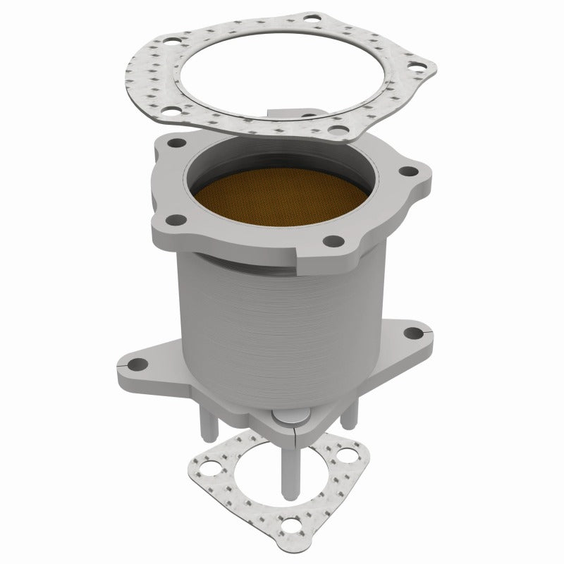 MagnaFlow Direct Fit Catalytic Converter 98 Mazda Protege Front