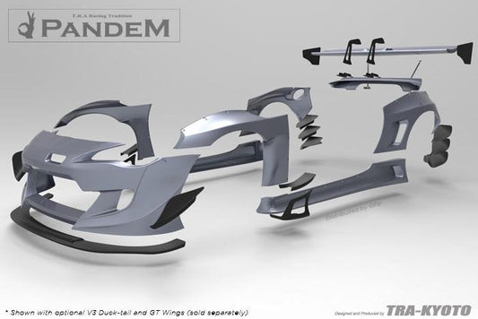 GReddy Scion FR-S Pandem Wide Body V3 Side Canards