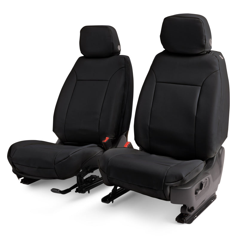 Covercraft 2025 Ford Explorer Leatherette Custom Front Row Seat Covers - Black