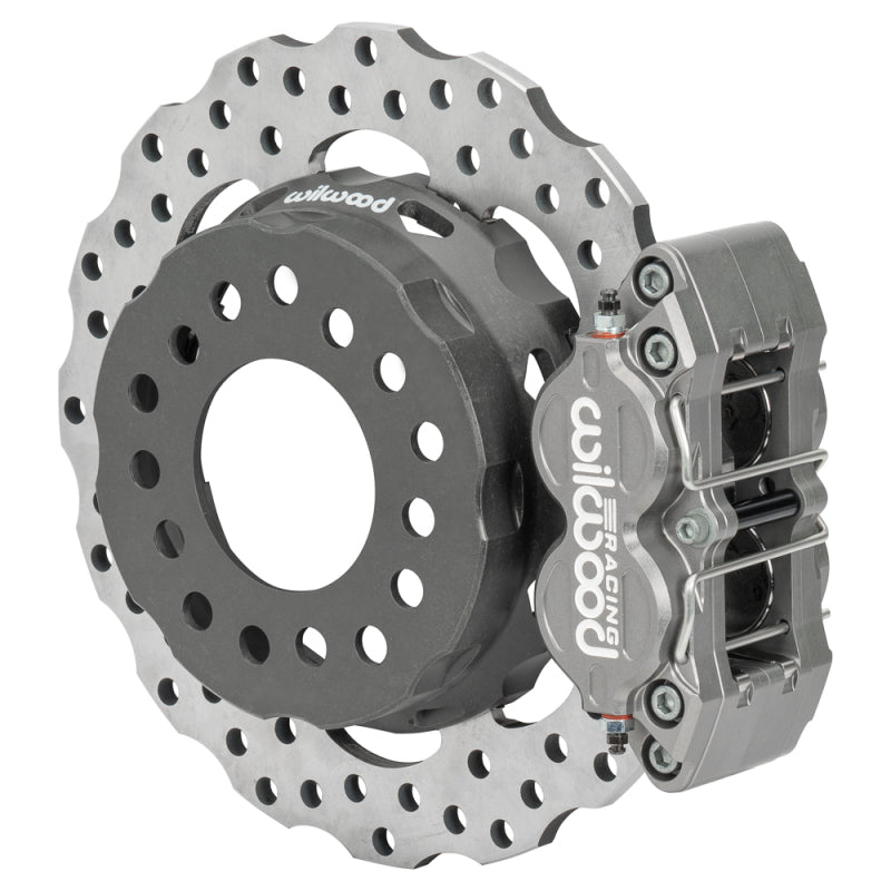 Wilwood Big Ford New Style Dynapro SA Lug Drive Dynamic Single Rear Drag Brake Kit- 2.36 Offset