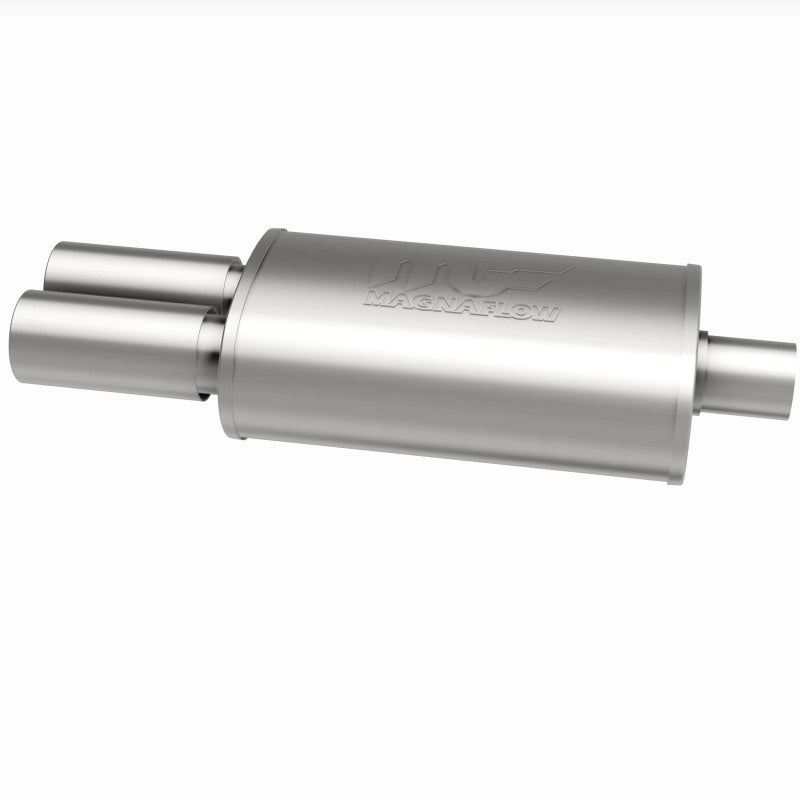 MagnaFlow Muffler W/Tip Mag SS 14X5X8 2.25/3