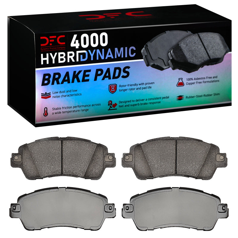 DFC 16-25 Toyota Yaris Ia Front 4000 Hybridynamic Brake Pads