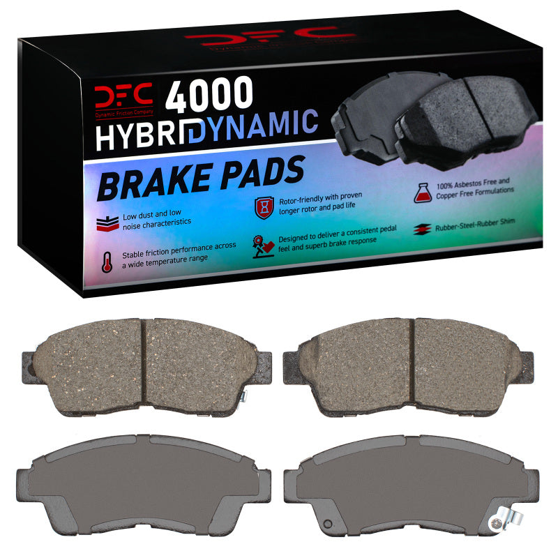 DFC 92-03 Toyota Rav4 Hybrid Front 4000 Hybridynamic Brake Pads