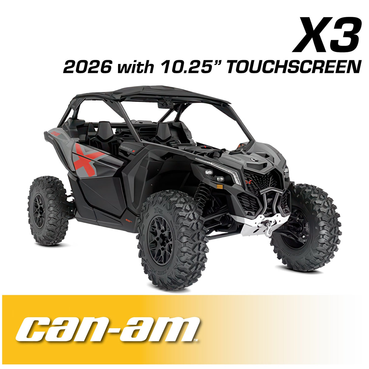 Rugged Radios 2026 Can-Am Maverick X3 Complete Comm. Kit - STX Stereo Remote Head - M1 VHF Bus Band
