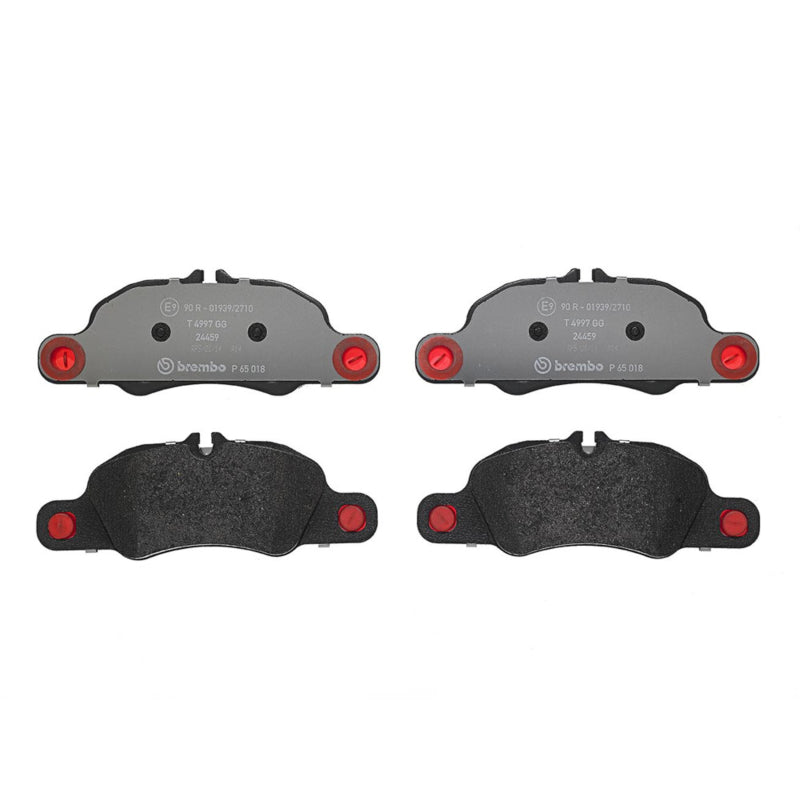 Brembo 17-19 Porsche 718 Boxster/718 Cayman/13-16 Boxster Front Premium Low-Met OE Equivalent Pad