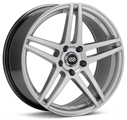 Enkei RSF5 16x7 5x100 45mm Offset 72.6mm Bore Hyper Silver Wheel